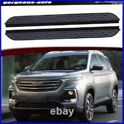 Running Boards Fits for Chevrolet Captiva 2019-2024 Side Steps Steel Nerf Bar