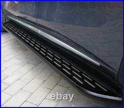 Running Boards Fits for Chevrolet Captiva 2019-2024 Side Steps Steel Nerf Bar