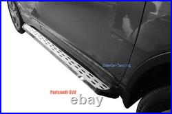 Running Boards Fits for Chevrolet Captiva 2019-2024 Side Steps Steel Nerf Bar