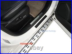 Running Boards Fits for Chevrolet Captiva 2019-2024 Side Steps Steel Nerf Bar