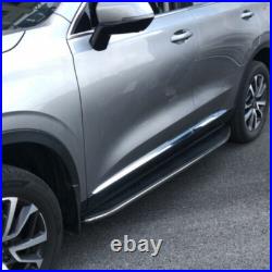 Running Boards Fits for Chevrolet Captiva 2019-2024 Side Steps Steel Nerf Bar