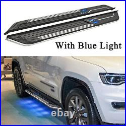 Running Boards Fits for Chevrolet Tahoe 2020-2023 Side Step Nerf Bars With Light