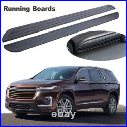 Running Boards Fits for Chevrolet Traverse 2018-2023 Nerf Bars Side Step 2PCS