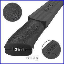 Running Boards For 19-25 Silverado/Sierra 1500 Crew Cab Curved Truck Nerf Steps