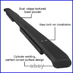 Running Boards For 19-25 Silverado/Sierra 1500 Crew Cab Curved Truck Nerf Steps