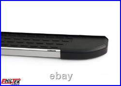 Running Boards For Chevrolet Trax 2012-2022 Side Steps Nerf Bars Alu Black 2 Pcs