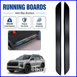 Running Boards Side Step Bars Fits For Chevrolet Equinox 2025 2026 2PCS Aluminum