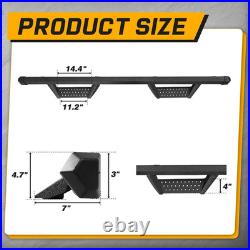 Running Boards Side Steps Compatible with 2007-2018 Chevy Silverado/Gmc Sierra 1