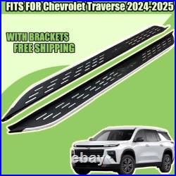 Running Boards Side Steps Fits for Chevrolet Traverse 2024 2025 Step Bars pedals