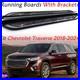 Running Boards Side Steps Nerf Bar Fits Chevrolet Traverse 2018-2024 brackets