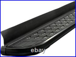 Running Boards Side Steps Nerf Bar Fits Chevrolet Traverse 2018-2024 brackets