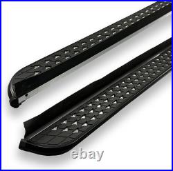 Running Boards Side Steps Nerf Bar Fits Chevrolet Traverse 2018-2024 brackets