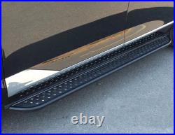 Running Boards Side Steps Nerf Bar Fits Chevrolet Traverse 2018-2024 brackets