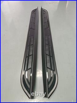 Running Boards Side Steps Nerf Bar Pedals Bar Fits Chevrolet Silverado 2014-2018