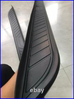 Running Boards Side Steps Nerf Bar Pedals Bar Fits Chevrolet Silverado 2014-2018