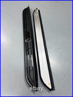 Running Boards Side Steps Nerf Bar Pedals Bar Fits Chevrolet Silverado 2014-2018