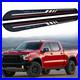 Running Boards Side Steps Nerf Bar Pedals Bar Fits Chevrolet Silverado 2019-2026