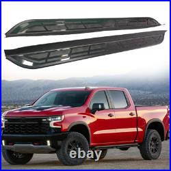Running Boards Side Steps Nerf Bar Pedals Bar Fits Chevrolet Silverado 2019-2026