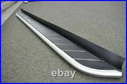 Running Boards Side Steps Nerf Bar Pedals Bar Fits Chevrolet Silverado 2019-2026