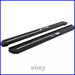 Running Boards Side Steps Nerf Bar Pedals Bar Fits Chevrolet Silverado 2019-2026