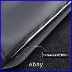 Running Boards Side Steps Nerf Bar Pedals Bar Fits Chevrolet Silverado 2019-2026