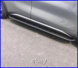 Running Boards Side Steps Nerf Bar Pedals Bar Fits Chevrolet Silverado 2019-2026