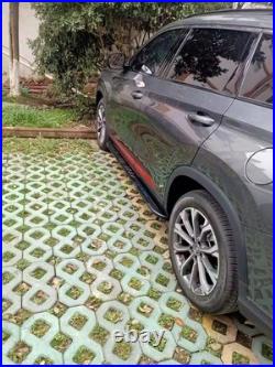 Running Boards Side Steps Nerf Bar Pedals Bar Fits Chevrolet Silverado 2019-2026