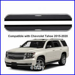 Running Boards Side Steps Nerf Bars Black Fits For Chevrolet Tahoe 2015-2020