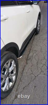 Running Boards Side Steps Nerf Bars Black Fits For Chevrolet Tahoe 2015-2020