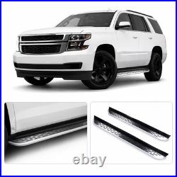 Running Boards Side Steps Nerf Bars Fits For Chevrolet Tahoe 2015-2020 Aluminium