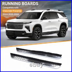 Running Boards Side Steps Nerf Bars Fits For Chevrolet Traverse 2024 2025 2026