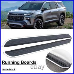 Running Boards Side Steps Nerf Bars Fits For Chevrolet Traverse 2024-2026