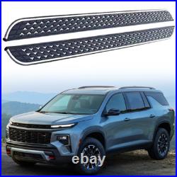 Running Boards Side Steps Nerf Pedals Bar Fits For Chevrolet Traverse 2024 2025