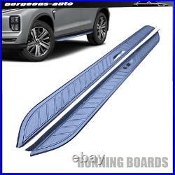 Running Boards Side Steps Pedals Nerf Bar Fits for Chevrolet Equinox 2018-2023