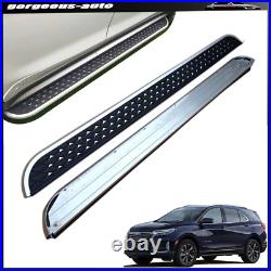 Running Boards Side Steps Pedals Nerf Bar Fits for Chevrolet Equinox 2018-2023