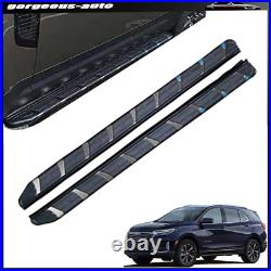 Running Boards Side Steps Pedals Nerf Bar Fits for Chevrolet Equinox 2018-2023