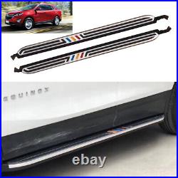 Running Boards Side Steps Pedals Nerf Bar fits for Chevrolet Equinox 2018-2021