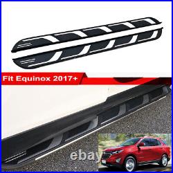 Running Boards Side Steps Pedals Nerf Bar fits for Chevrolet Equinox 2018-2021