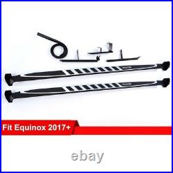 Running Boards Side Steps Pedals Nerf Bar fits for Chevrolet Equinox 2018-2023