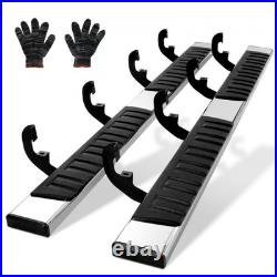 Running Boards Step Bars 6 2019-2023 Chevy Silverado GMC Sierra 1500 2020-2024