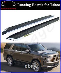 Running Boards fits for Chevrolet All New Tahoe 2021-2024 Side Step Nerf Bars