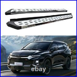 Running Boards fits for Chevrolet Chevy Blazer 2019-2024 Side Step Nerf Bars