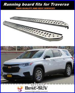 Running Boards fits for Traverse 2018-2021 Side Step Nerf Bars Protector