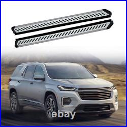 Running Boards for Chevrolet Traverse 2018-2023 Side Steps Nerf Bar Accessories