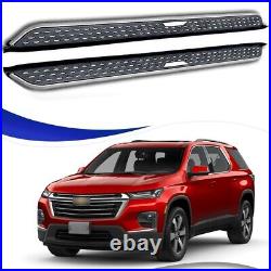 Running Boards for Chevy Chevrolet Traverse 2018-2023 Side Steps Nerf Bar