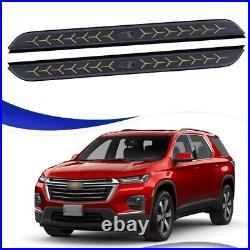 Running Boards for Chevy Chevrolet Traverse 2018-2023 Side Steps Nerf Bar