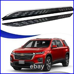 Running Boards for Chevy Chevrolet Traverse 2018-2023 Side Steps Nerf Bar