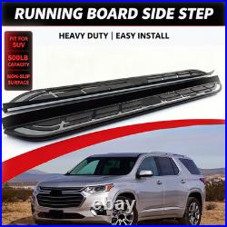 Running Boards for Chevy Chevrolet Traverse 2018 2025 Side Steps Nerf Bar