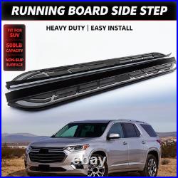 Running Boards for Chevy Chevrolet Traverse 2018 2025 Side Steps Nerf Bar