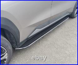 Runningboard Side Step Aluminum for chevy Groove 2026 with Brackets